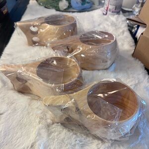 4 Nordic Style Kuksa - Carved Wood Camp Mug the Swagbar Scandinavian